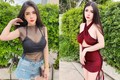 Mê đắm hot girl xinh đẹp diện mốt xuyên thấu, bó sát khoe dáng 