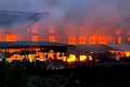 Thừa Thiên Huế: Cháy lớn tại chợ Khe Tre lúc rạng sáng