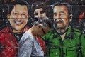 Hình ảnh lãnh tụ Fidel Castro trong những bức vẽ graffiti