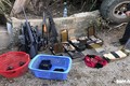Thu giữ gần 40 khẩu súng, 6.000 viên đạn tại nhà trùm ma túy ở Lóng Luông