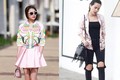 Sao Việt sành điệu với loạt áo bomber họa tiết lạ