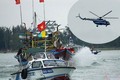 Máy bay, ca nô quần thảo bờ biển Cửa Đại tìm nạn nhân mất tích
