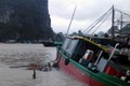 Quảng Ninh: Mẹ và con trai 14 tháng kẹt trong khoang tàu đắm