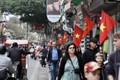 Đường phố Hà Nội rực rỡ cờ hoa chào đón xuân Quý Mão 2023