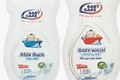 Nhận diện loại sữa tắm Baby Care bị đình chỉ lưu hành