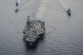 Chiến hạm Mỹ-Malaysia dàn quân tập trận trên Biển Đông