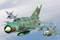 Ảnh đẹp tiêm kích MiG-21 huyền thoại tập trận