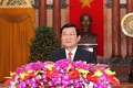 Chủ tịch nước Trương Tấn Sang chúc Tết Giáp Ngọ 2014