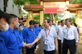 Bộ trưởng Nguyễn Kim Sơn động viên thí sinh thi tốt nghiệp THPT