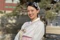 Ngắm Hoa khôi bóng chuyền Thu Hoài cực xinh với áo Hanbok