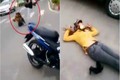 Phẫn nộ cảnh đánh vợ đến ngất xỉu giữa đường TP.HCM