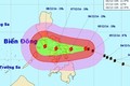 Bão Hagupit đang suy yếu, có thể đổ vào Nam Trung Bộ