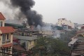 Cháy lớn tại cửa hàng vàng mã khu phố cổ Hà Nội