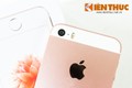 Zoom sát hàng nóng iPhone SE vàng hồng vừa đổ bộ HN