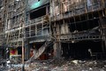 Cảnh hoang tàn sau vụ cháy karaoke 13 người chết ở Hà Nội