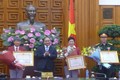 Thủ tướng Chính phủ trao huân chương hạng nhất cho Hoàng Xuân Vinh