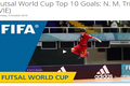 Tuyển thủ Futsal Việt Nam được FIFA vinh danh