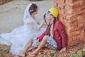 Bộ ảnh cưới “vợ chồng thợ xây” của cặp đôi Hà Tĩnh