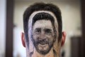 CĐV siêu dị khắc chân dung thần tượng tới dự khai mạc World Cup 2018