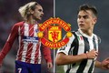 Chuyển nhượng bóng đá mới nhất: MU chọn Griezmann hay Dybala