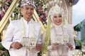 Ngắm hôn lễ chuẩn truyền thống Indonesia của Đạt Villa và bạn gái