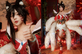 Nữ MC Tốc Chiến tại SEA Games 31 đu trend cosplay Ahri gây bão