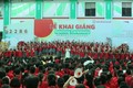 Tiểu học Lê Quý Đôn khai giảng với màn đồng ca hoành tráng