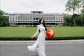 Diện áo dài, Mai Dora khiến dân mạng "không thể rời mắt"