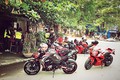 Hàng trăm môtô PKL "rầm rộ" tiến về Đông Hà, Quảng Trị
