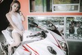 “Bỏng mắt” ngắm thiên thần đè chết thần gió Suzuki Hayabusa