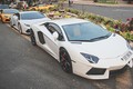 Dàn xe Lamborghini giá 65 tỷ "về chuồng" nhà Cường Đô la