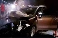 Xe ôtô Chevrolet Trax gặp nạn "nát đầu" tại Hà Nội