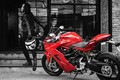 Chân dài “cưỡi” Ducati SuperSport đầu tiên tại Việt Nam