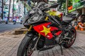 Bộ đôi môtô BMW S1000RR và Exciter cổ vũ U23 Việt Nam