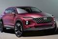 Hyundai Santa Fe 2019 thế hệ mới lần đầu lộ diện