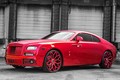 Siêu xe sang Rolls-Royce Wraith đỏ "như tôm luộc" nhờ Mansory