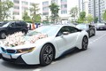 Siêu xe BMW i8 tiền tỷ đưa Diệp Lâm Anh "về dinh"