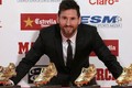 Video: Ghi bàn như máy, Messi lần thứ 5 đoạt Chiếc giày vàng châu Âu 