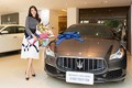 Á Hậu Thuý Vân tậu xe sang Maserati giá 6,9 tỷ đồng