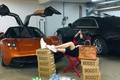 Con gái Minh Nhựa đọ dáng siêu xe Pagani Huayra 80 tỷ 