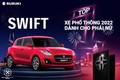 Suzuki Swift nhận giải thưởng "Xe phổ thông 2022 dành cho phái đẹp"