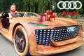 Audi Skysphere made in Vietnam được thợ mộc Bắc Ninh "đẽo" bằng gỗ