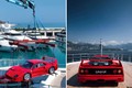 Ferrari F40 của đại gia Monaco "cưỡi" trên siêu du thuyền chục triệu đô 