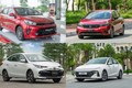 Top sedan hạng B "giá mềm" tại Việt Nam, Honda City gây bất ngờ