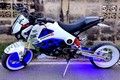 Honda MSX 125 trắng xanh phản quang độc mà lạ