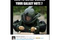 Chùm ảnh nực cười về sự cố Galaxy Note 7 phát nổ
