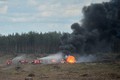 "Thợ săn đêm” Mi-28N của Nga rơi trong khi biểu diễn