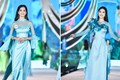 Áo dài trình diễn ở Hoa hậu Việt Nam 2020 bị chê diêm dúa
