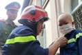 30 chiến sĩ công an giúp cậu bé ung thư thực hiện ước mơ làm lính cứu hỏa