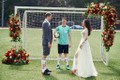 Ảnh cưới mùa World Cup của cô dâu Việt và chàng Pháp mê bóng đá